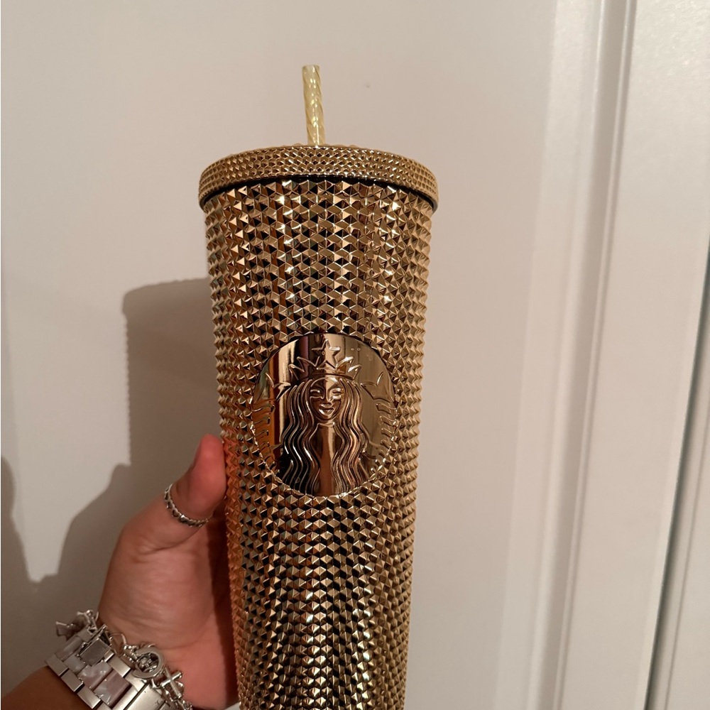 Starbucks Metallic Gold Tumbler